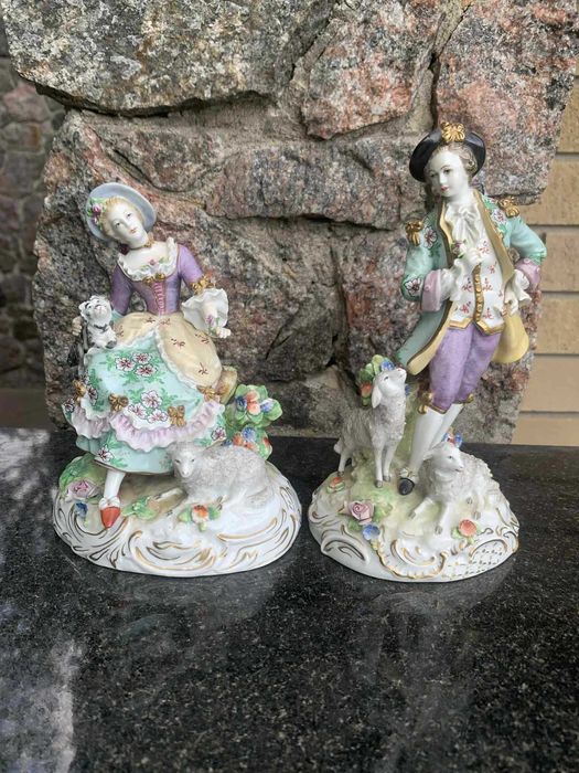 Sitzendorf.  CHARLES LEVY.  Royal Worcester.  Вінтаж і антикваріат.