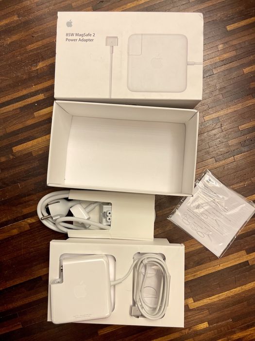 Apple A1424 85W zasilacz MagSafe 2 używany do MacBook Pro A1398 Air