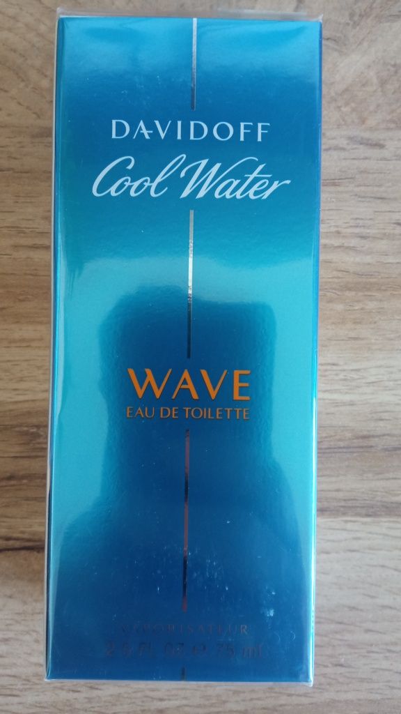 DAVIDOFF cool Waters woda toaletowa męska WAVE NOWA 75 ml
