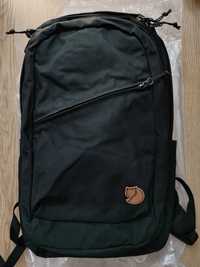 Nowy plecak Fjallraven Raven 28l czarny, przegroda na laptopa