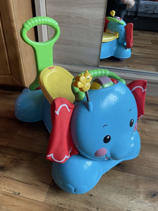Jeździk pchacz Fisher Price Słoń