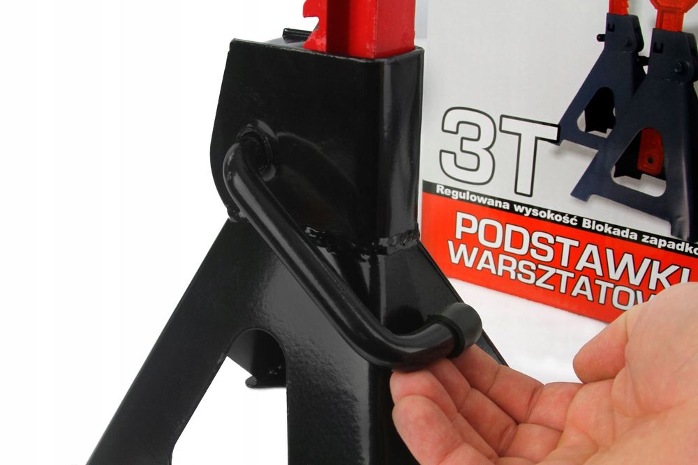 Kobyłki Warsztatowe Pod Samochód 3T Z Blokadą Mp