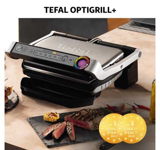 Гриль Tefal OptiGrill + вафельниці  GC716D12