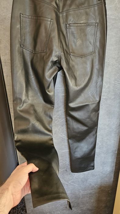 JJXX jx berlin slim spodnie damskie sztuczna skóra rozmiar (S). Nowe