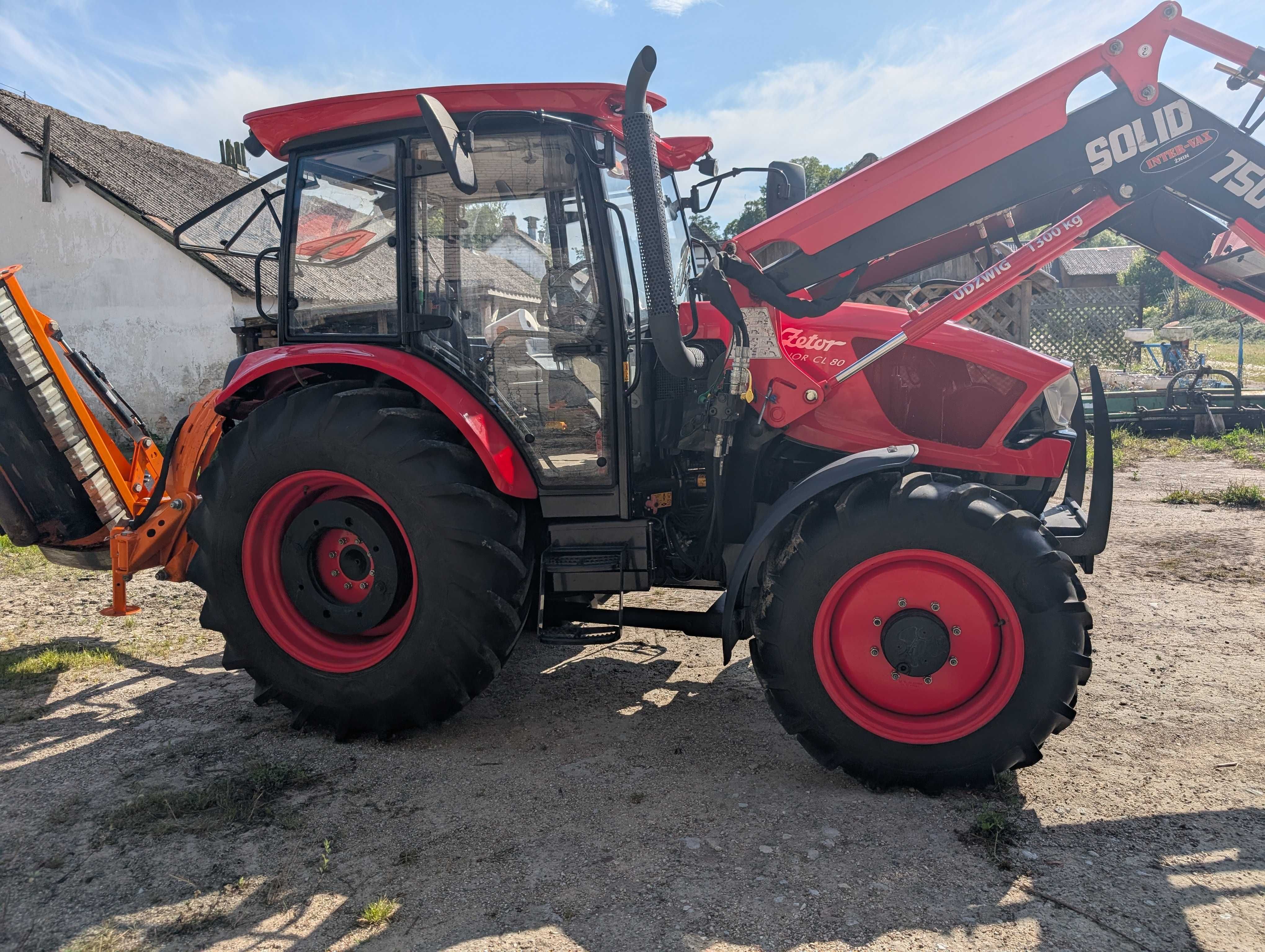 ZETOR Major CL80 z wyposażeniem