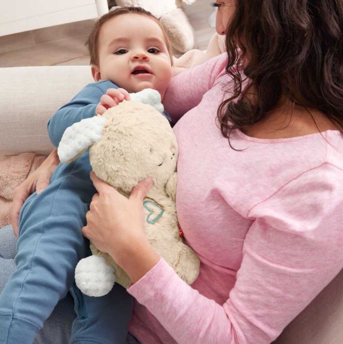 Мʼяка іграшка-нічник Fisher-Price Солодкі сни зайченяти HXG97