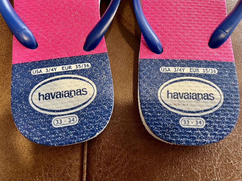 Havaianas com glitter