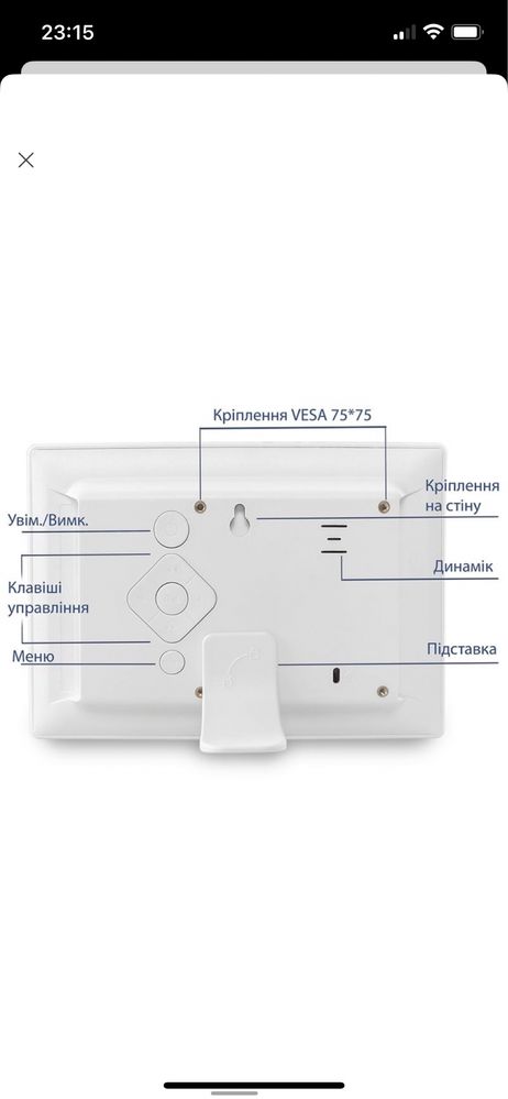 PROS 7 з IPS дисплеєм цифрова фоторамка