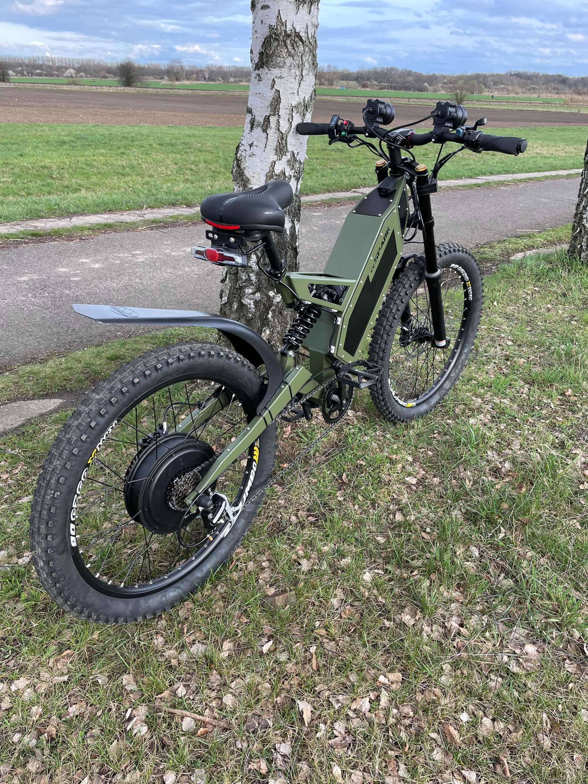 Nowy Rower Elektryczny Ev Spark Gamma Fatbike 3000W 48V