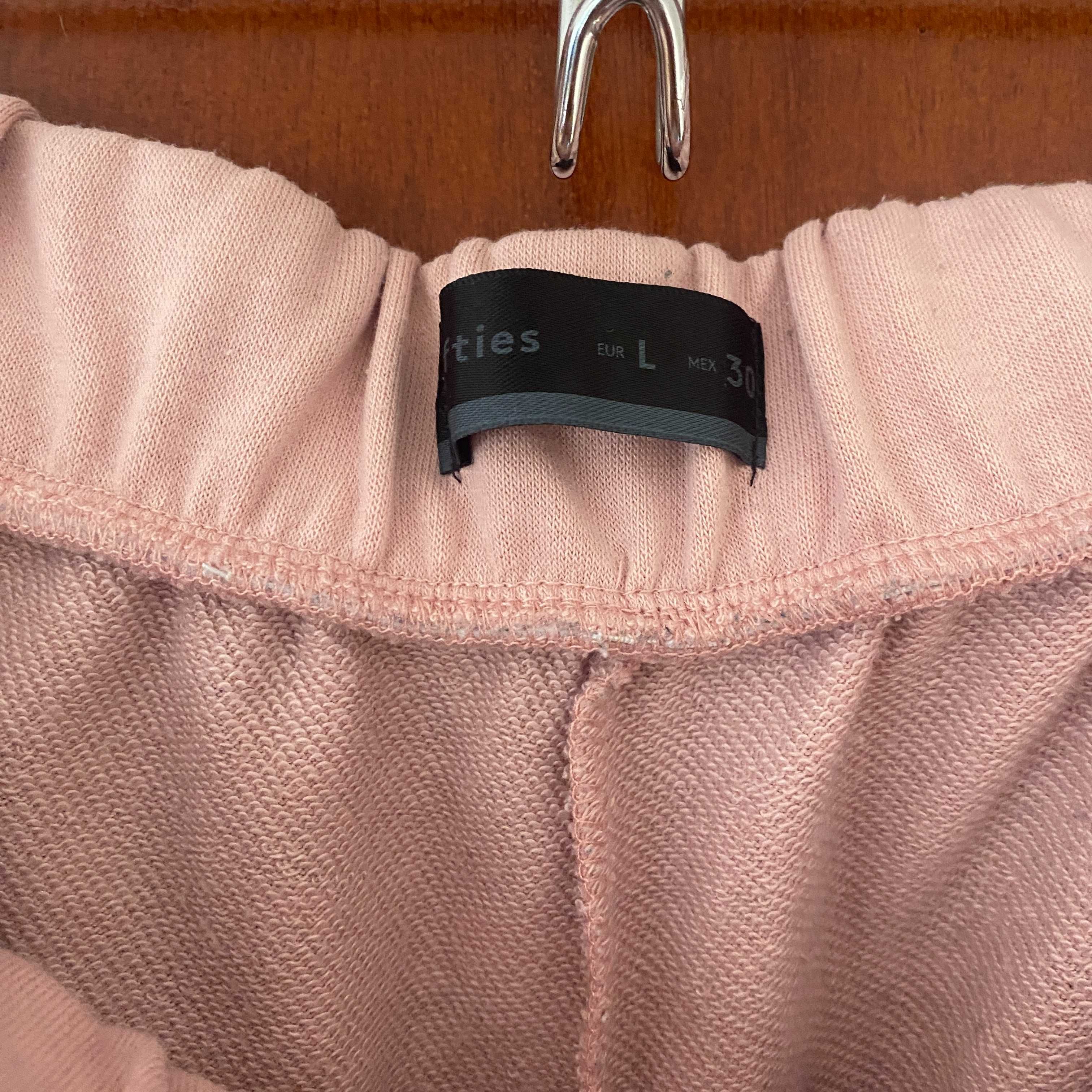 Conjunto de Moletom Básica Rosa