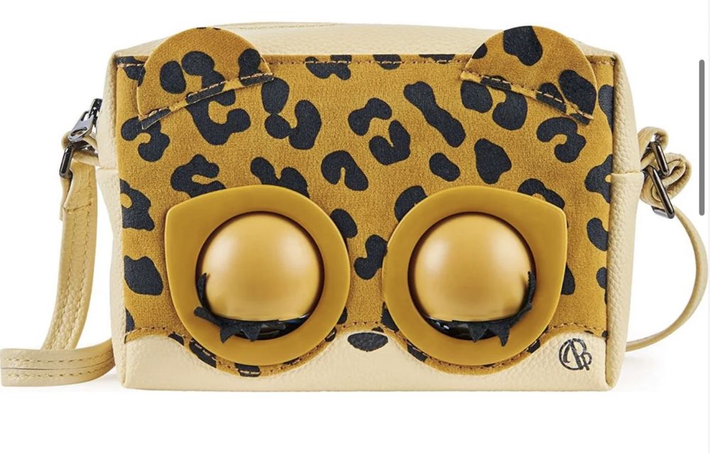 Spin masters purse pets interaktywna torebka leopard lampart beż