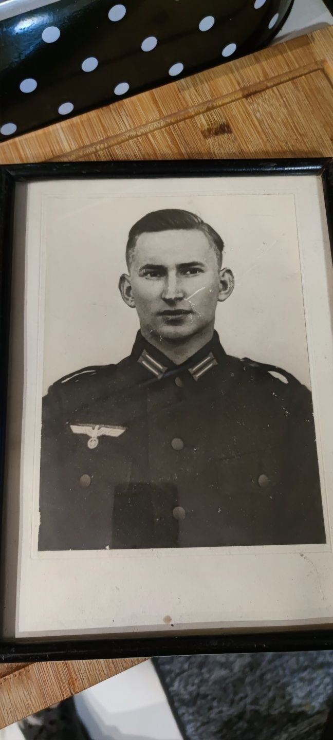 Portret niemiecki żołnierz