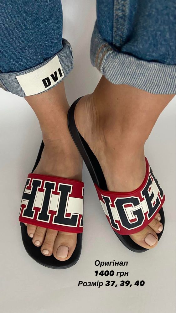 Шльопанці Томі Хілфігер Томми Хилфигер Tommy Hilfiger