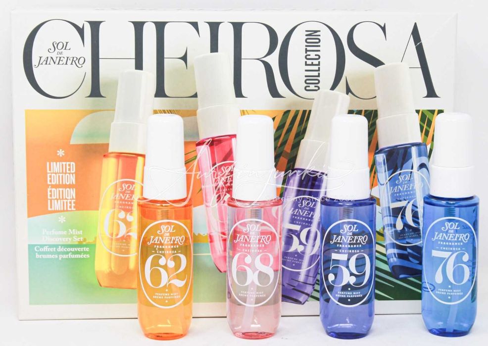 SOL DE JANEIRO Zestaw mgiełek perfumowanych CHEIROSA 62`68`59`76`