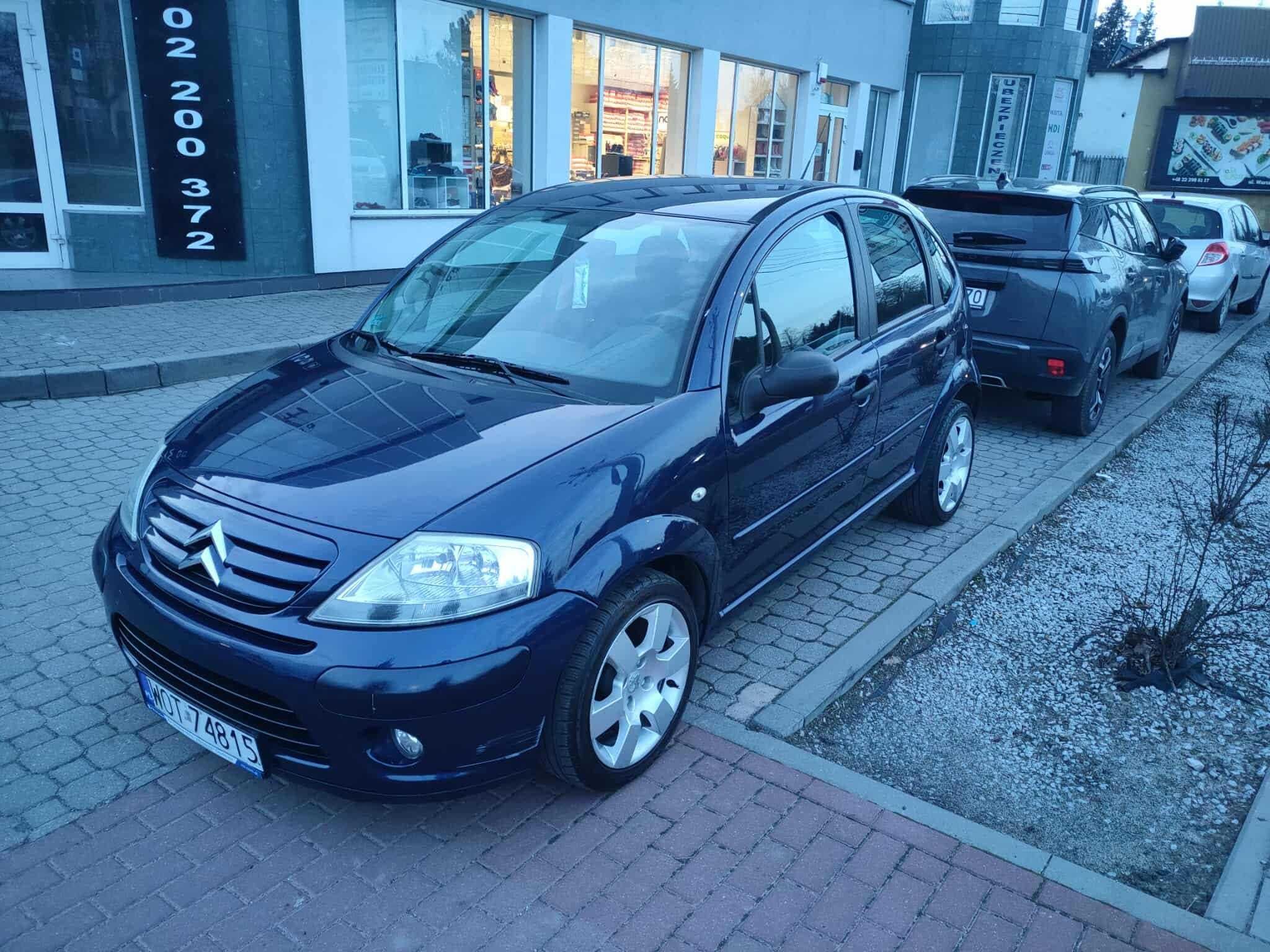 Citroen C3 Tempomat Niski Przebieg Bluetooth Klimatyzacja