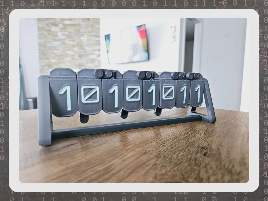 Contador Binário – Versões 2, 4, 6 & 8 Bits