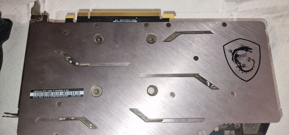 Gtx 1660ti msi twin frozr 7