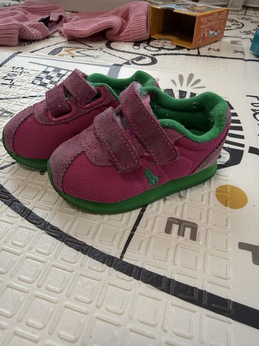 Дитячі кросівки ralph lauren 19 розмір 10см