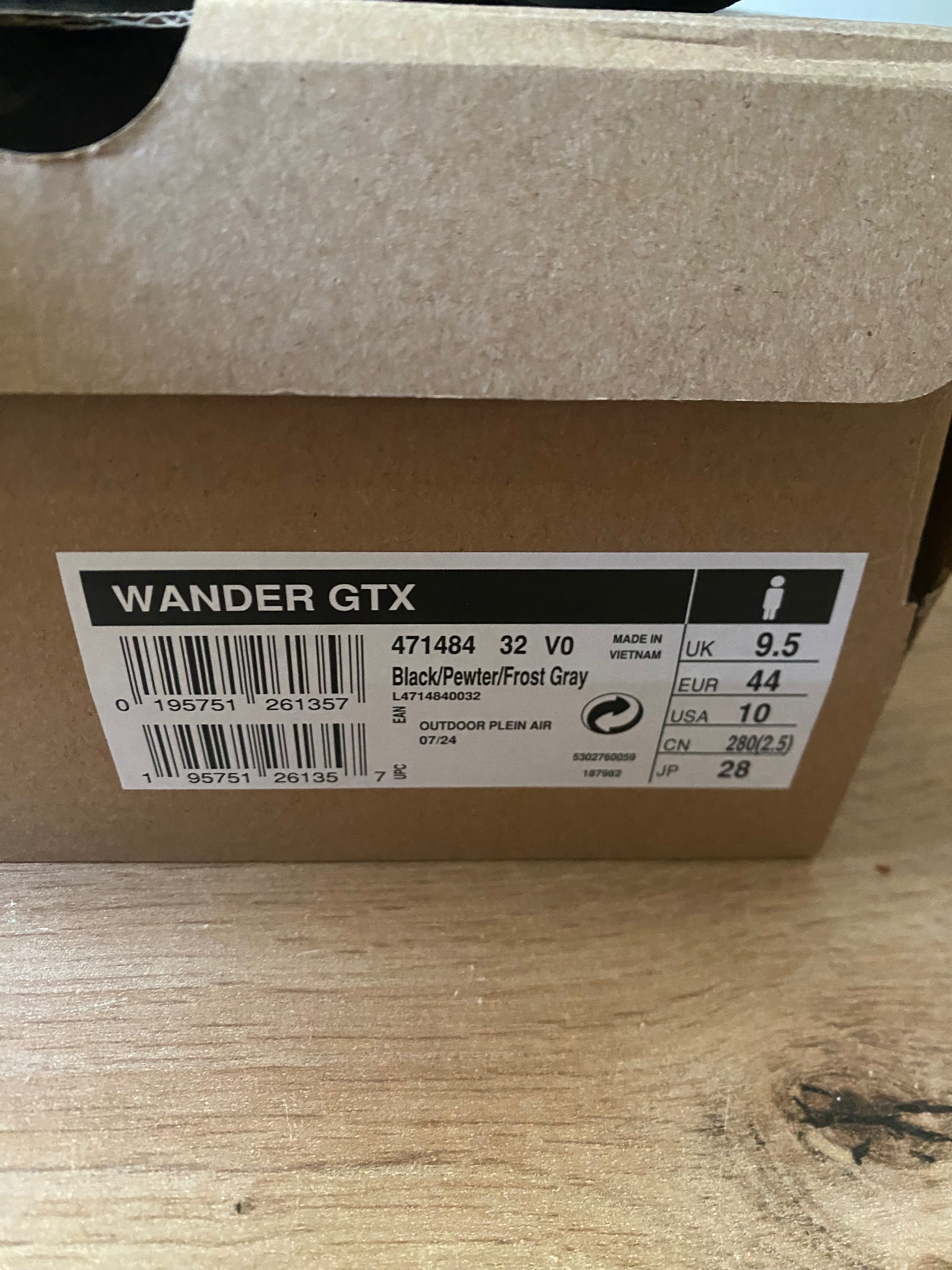 Buty Salomon wander gtx Goretex rozm 44 Nowe