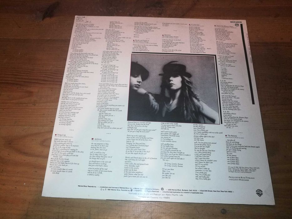 Rickie Lee Jones - Pirates LP