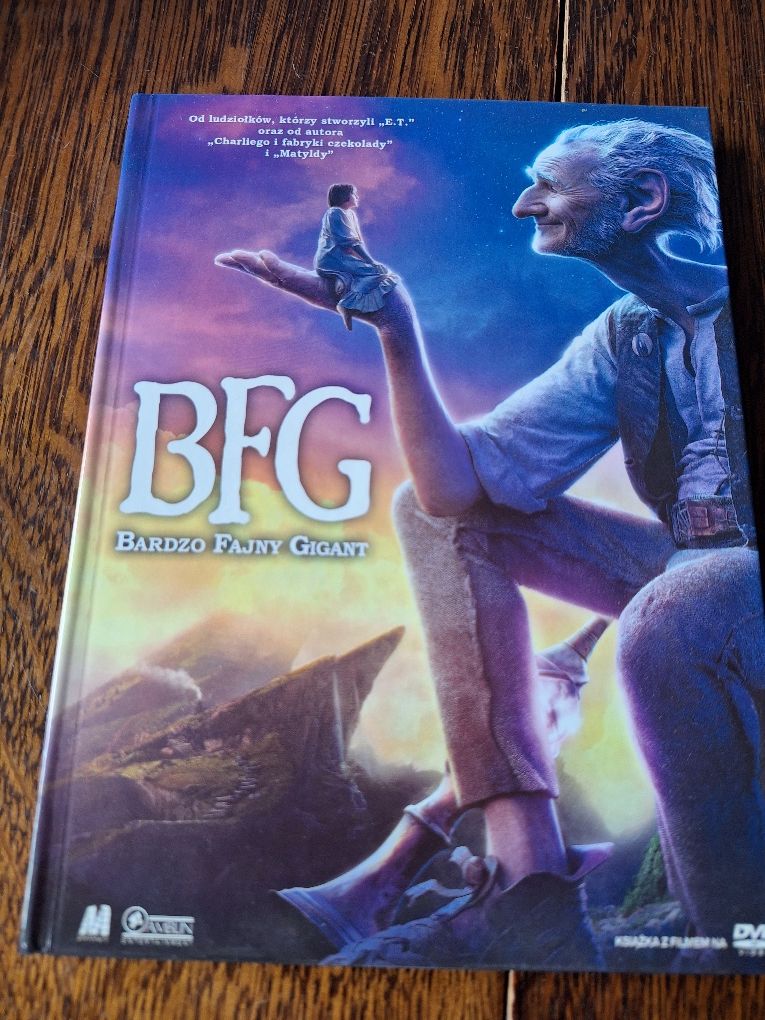 BFG. Bardzo fajny gigant. Film na DVD.