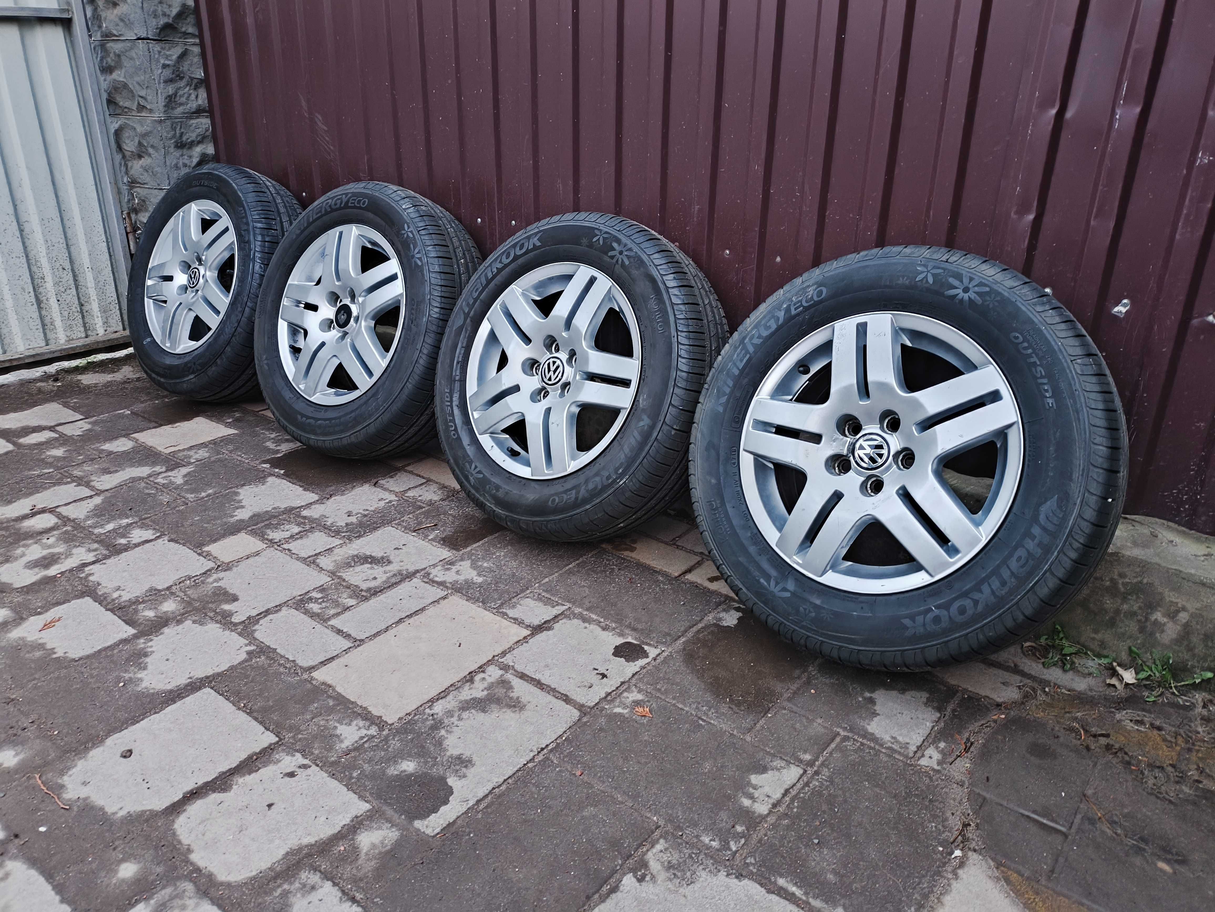 Диски R15 5x100 VW Audi Skoda 1J0601025Q.