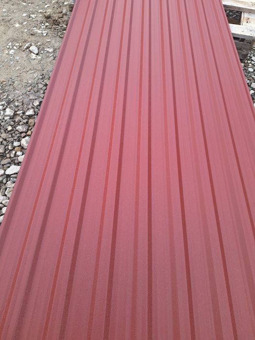 Blacha Trapez T18 Grafit II Gatunek na Garaż, Stodoła, Altankę od ręki