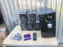 Concept 520 5.1 system głośników 75 W RMS subwoofer one side BT USB SD