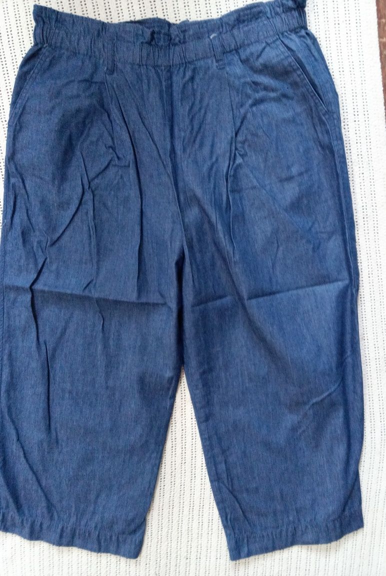Женские джинсовые бриджи-52 размер