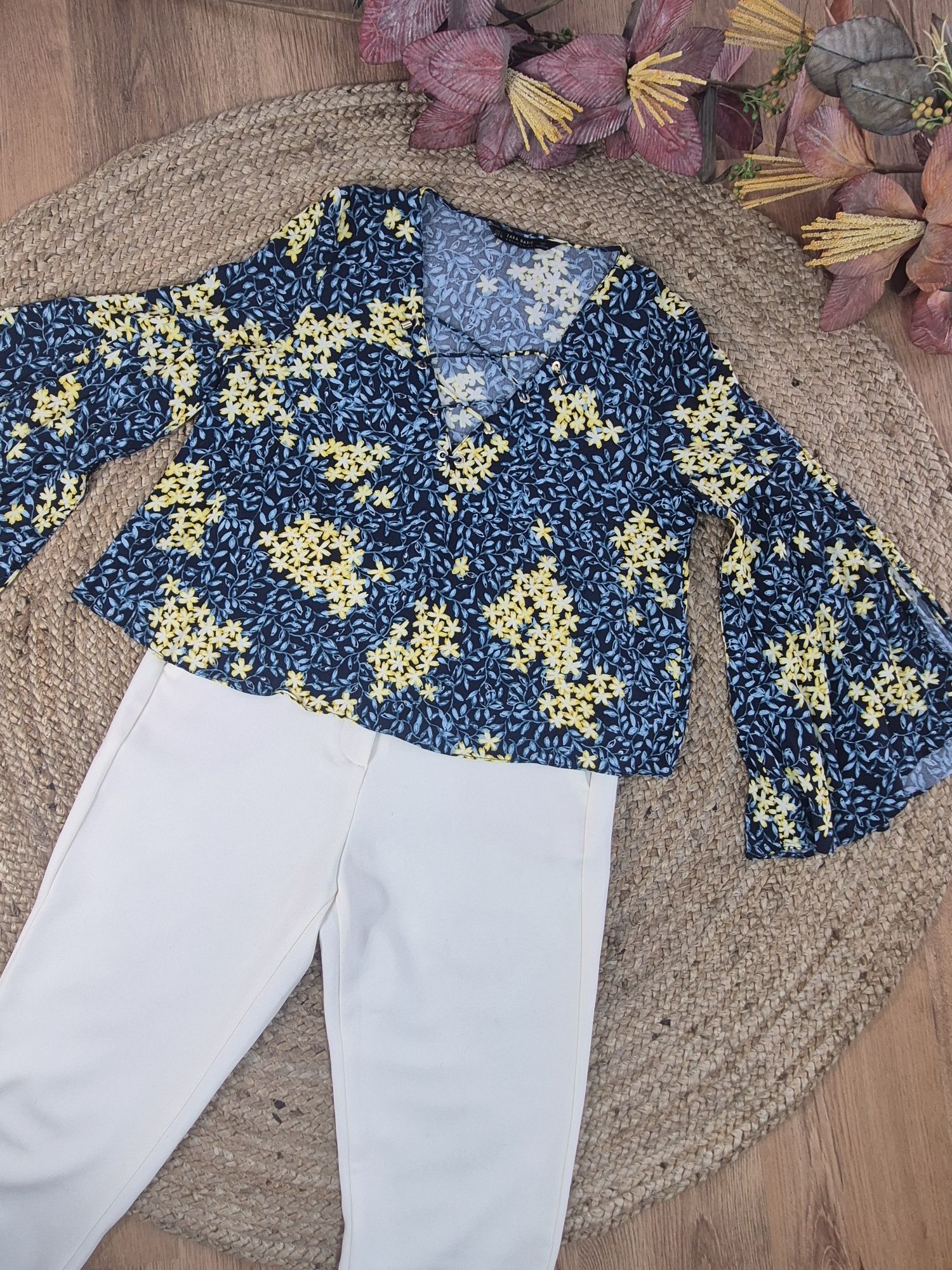 Bluzka damska L 100% wiskoza Zara