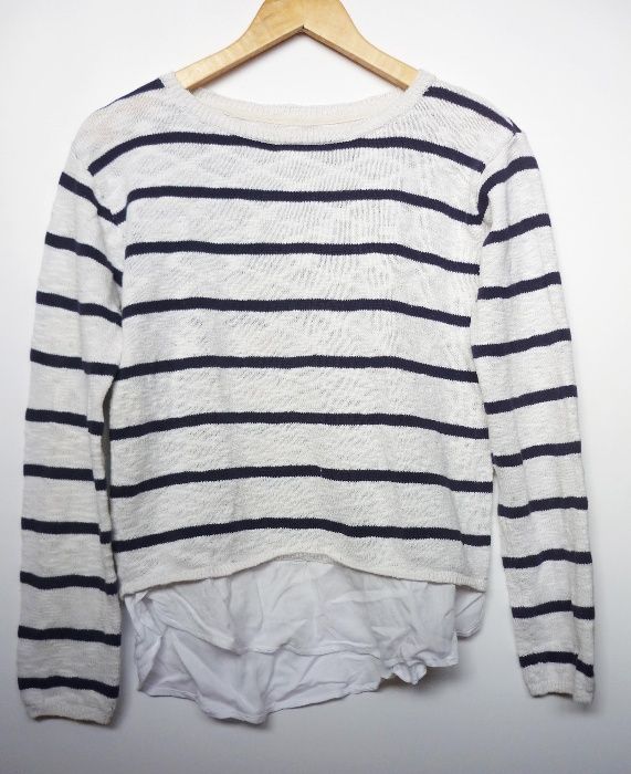 Sweterek w paski 158/164 H&M