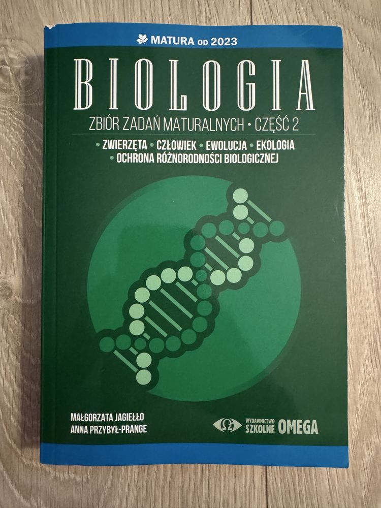 Biologia - Zbiory zadań maturalnych - Omega - 3 części