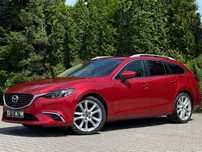 Mazda 6 Światła LED !! / Nawigacja / Czujniki martwego pola !! / Po opłatach