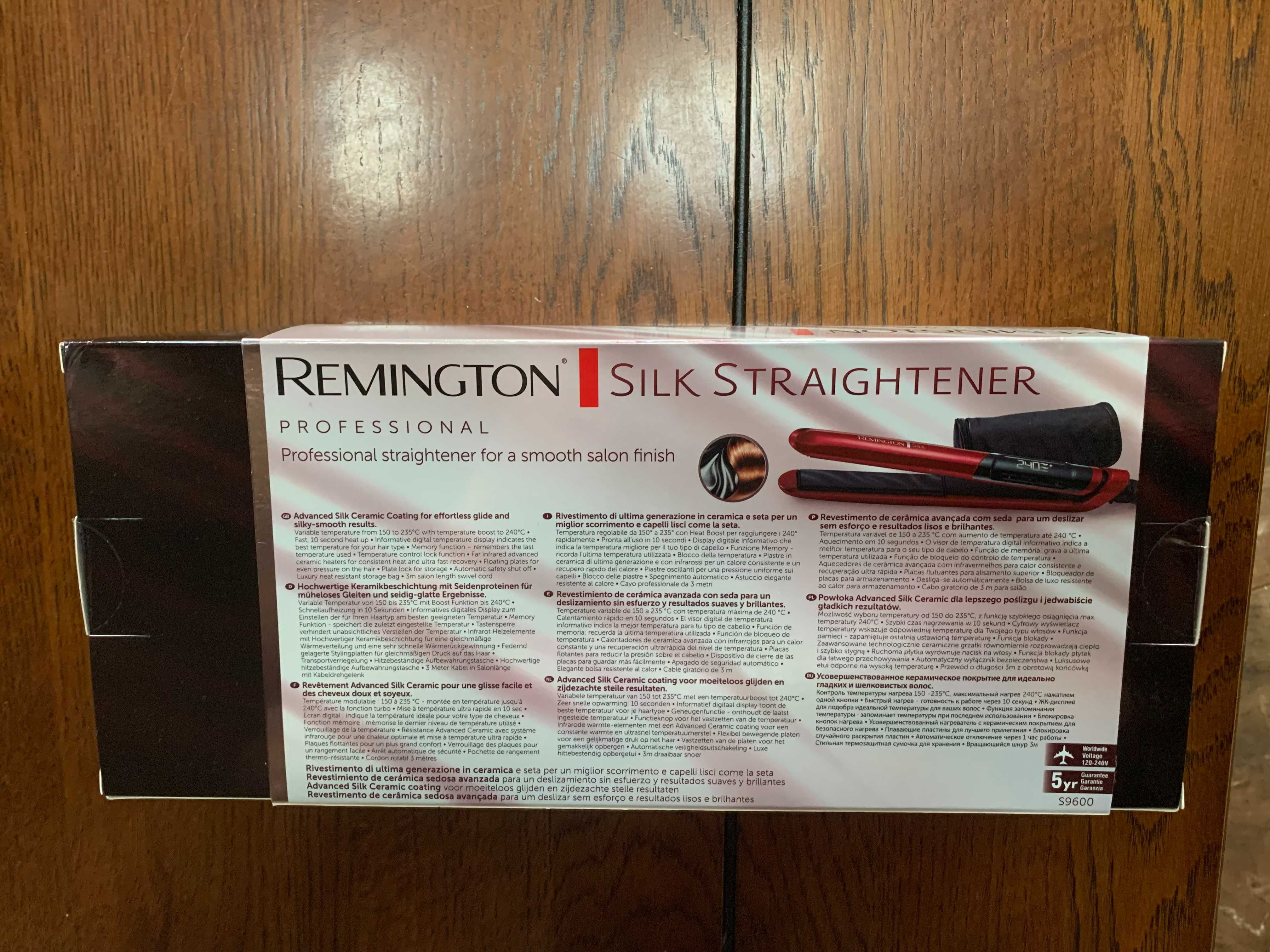 Remington prostownica Silk S 9600