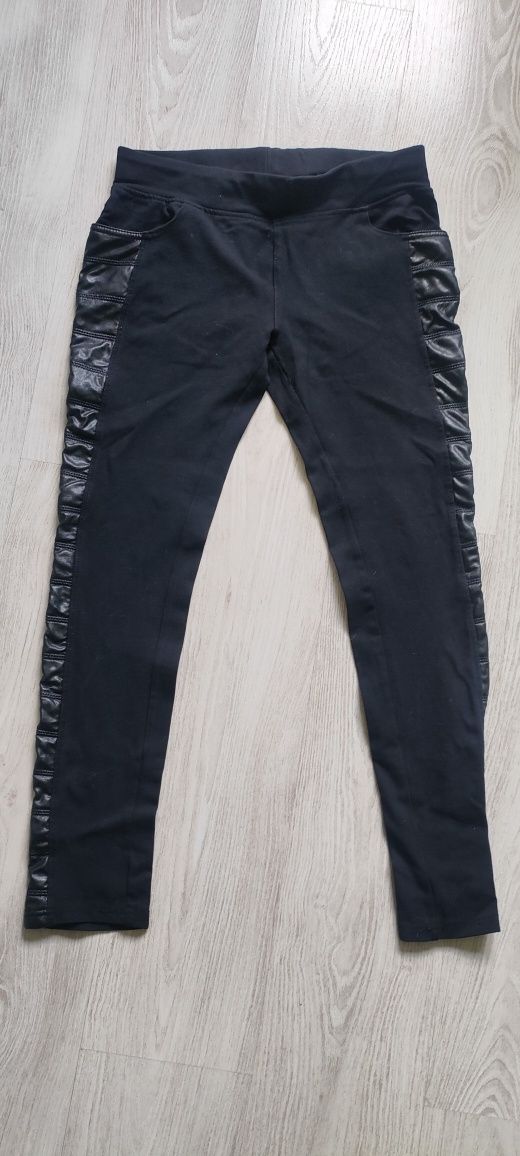 Czarne spodnie XL