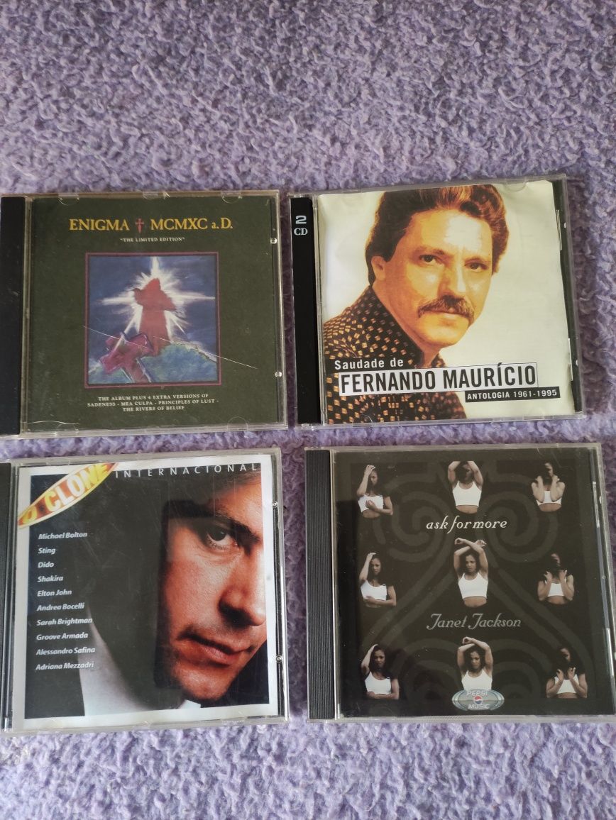 Vários Cd's géneros Fado, Pop etc..Grande Lisboa cada 4€