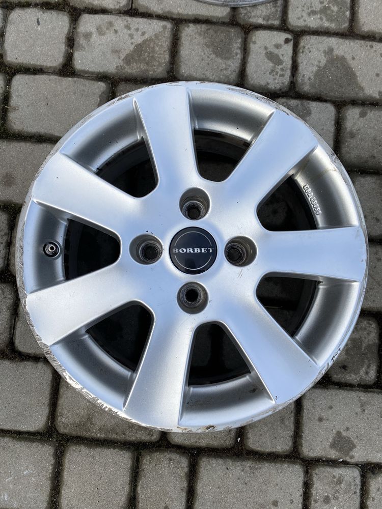 Alufelgi 4x108 15 cali Ford Fiesta Fokus KA B-max Figo Transit Courier