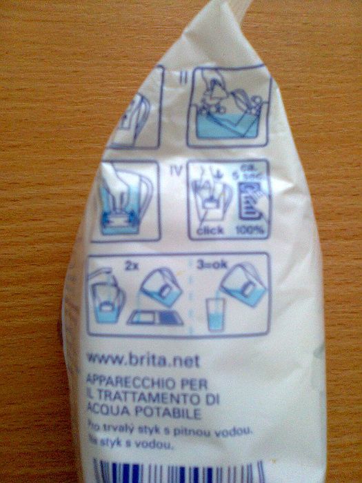 Zestaw filtr dzbankowy BRITA MARELLA i 1 NOWY wkład filtrujący BRITA