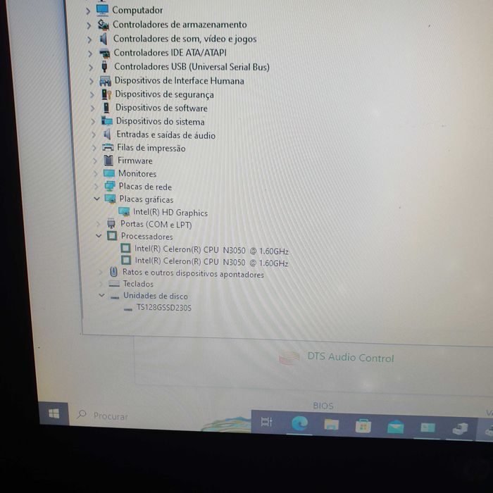 motherboard HP 15-ac128np processador N3050, testada sem anomalia