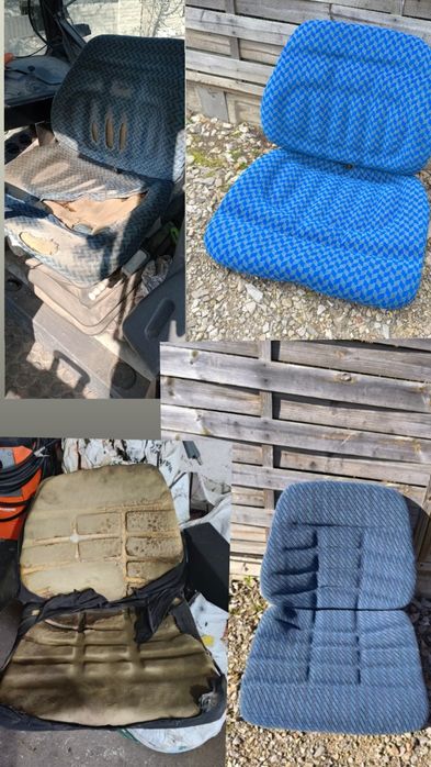 Fotel siedzenie pokrowiec grammer isri kab Fendt Deutz Massey john nh