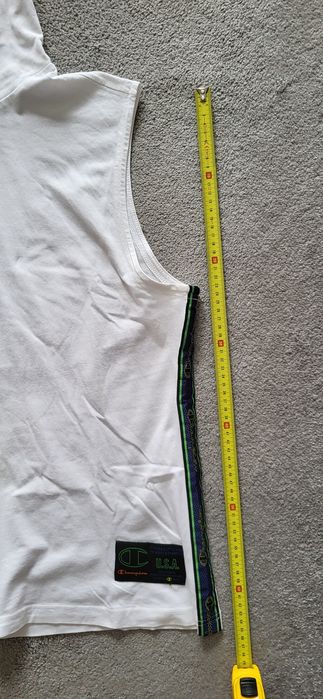 Bezrękawnik T-shirt biały Champion