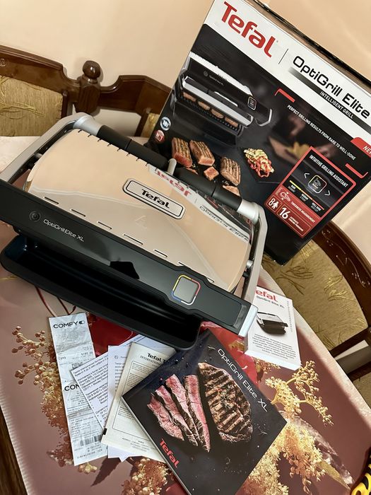 Гриль Tefal OptiGrill XL електрогриль тефаль