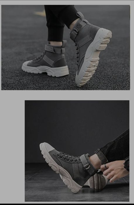 Демисезонні,дуже якісні берці,кроссовки