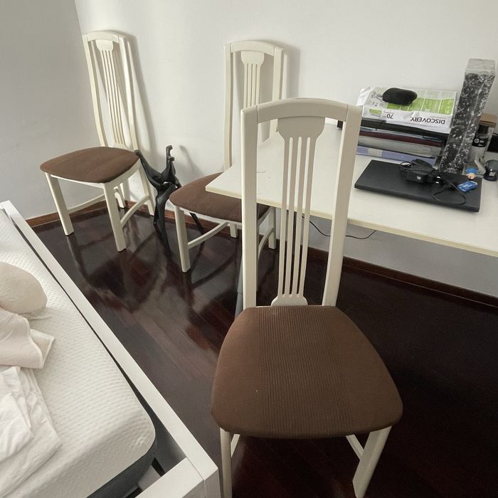 Cadeiras de mesa de jantar 5