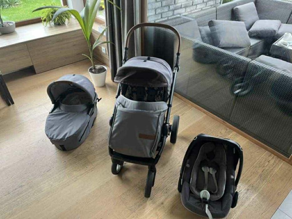 Wózek 3 w 1 fotelik