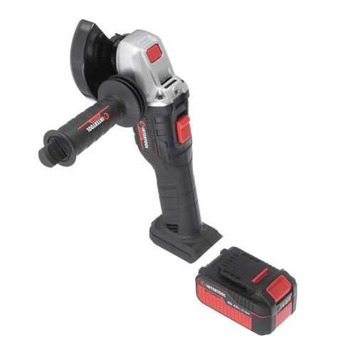 Шліфмашина кутова акумуляторна,125 мм,10000 об/хв,INTERTOOL WT-0366