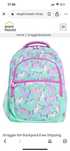 рюкзак  для дівчинки шкільний   Smiggle Backpack розовий