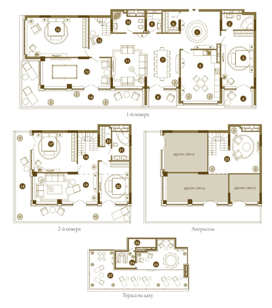 Без % потрясающий пентхаус 515,40 м2 Оболонь Obolon Residences