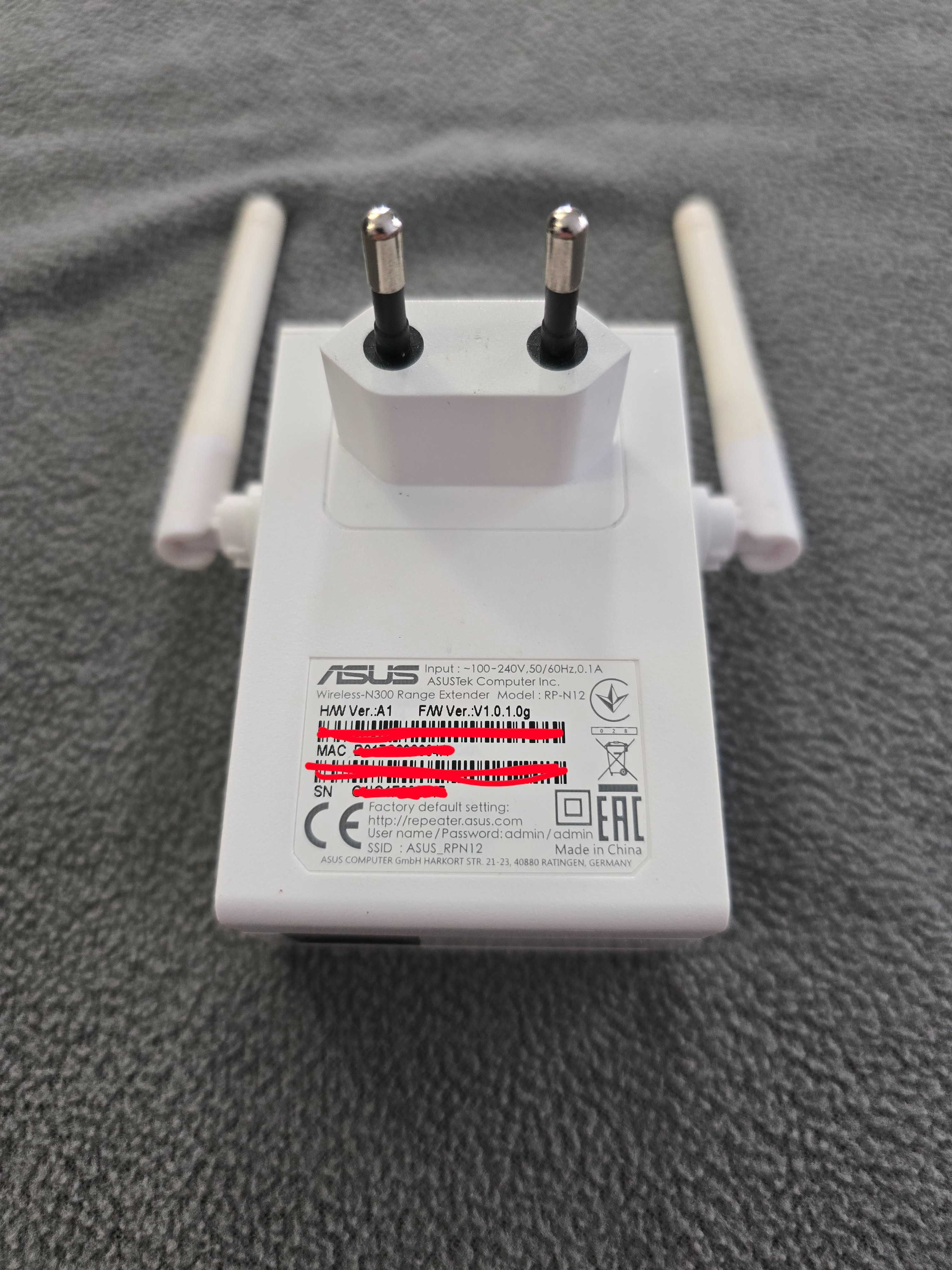 Extensor de Rede Wi-Fi ASUS NP-N12