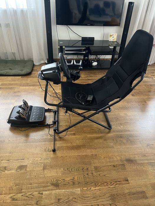 Гоночний сетап з logitech g29